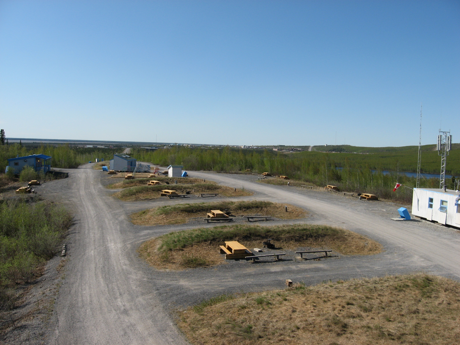 View of Jak Campground