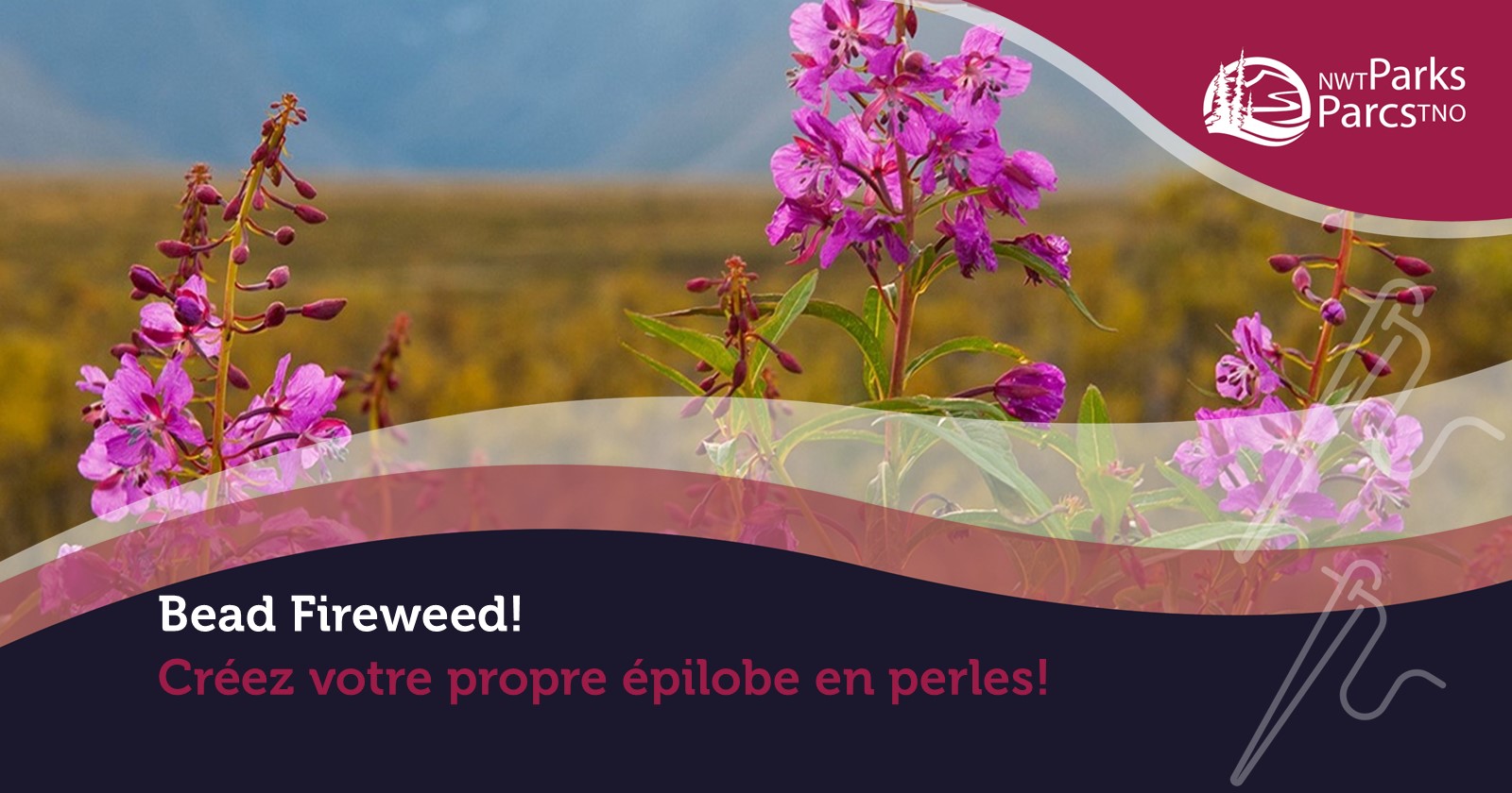 Bead Fireweed Banner