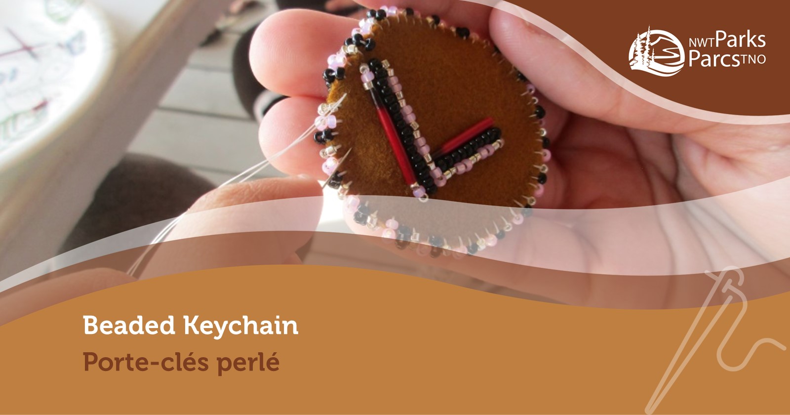 Beaded Keychain Banner
