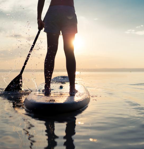 paddle board