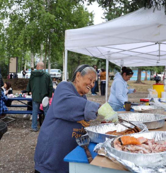 Parks Day - McKinnon Territorial Park fish fry