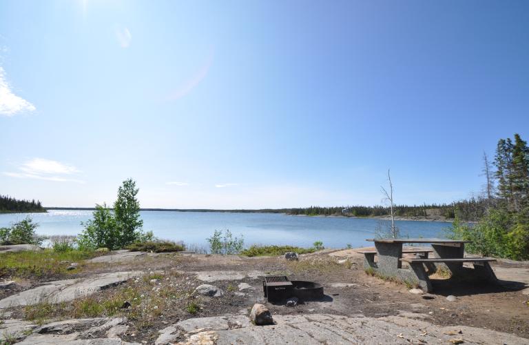 PontoonLake-PicnicTable2