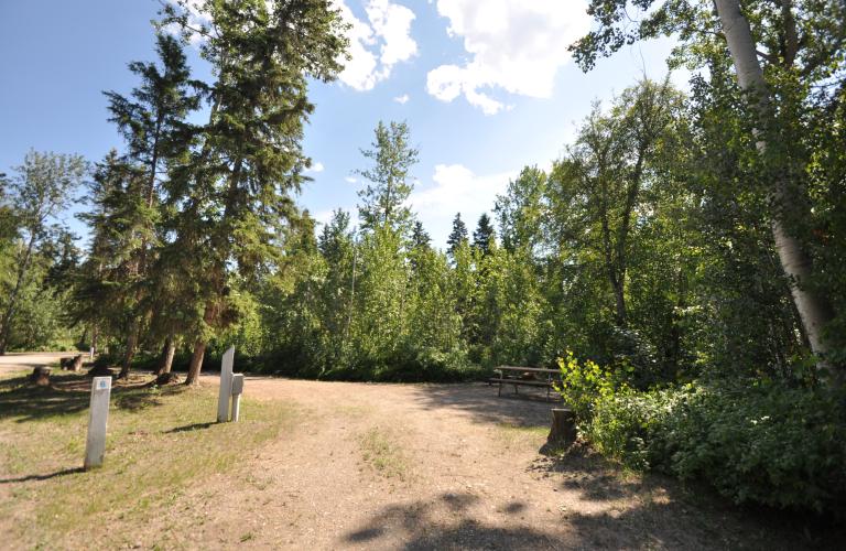 Site 6 at Fort Simpson Park