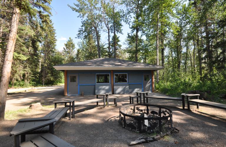 Picnic Shelter at Fort Simpson