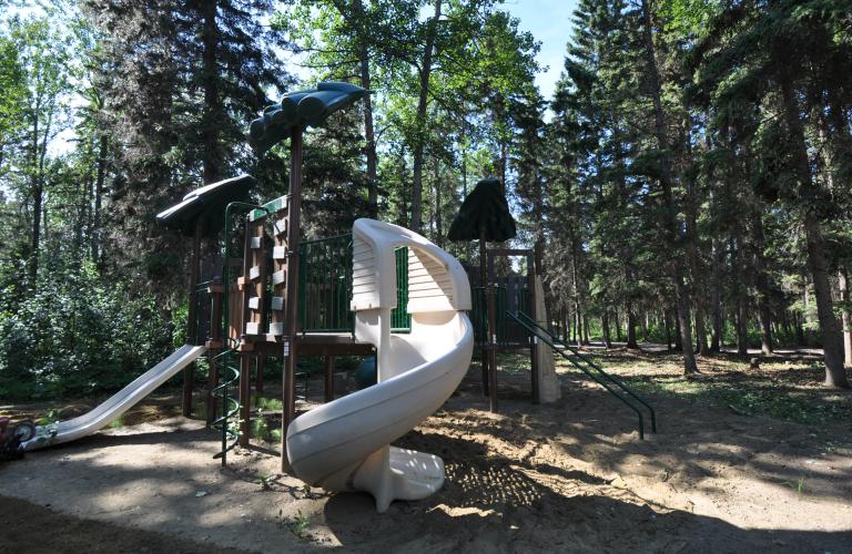 Playground at Fort Simpson