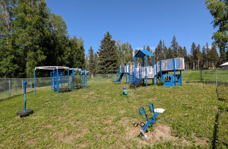 Blackstone playground at campground