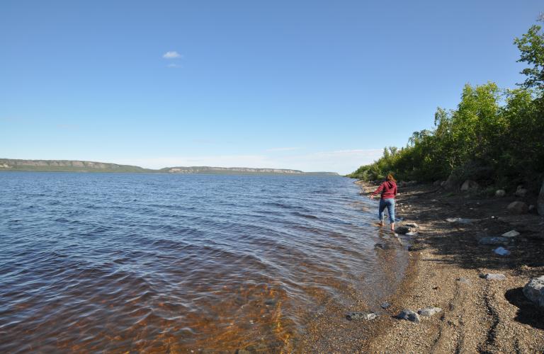 Gwich'in Beach area