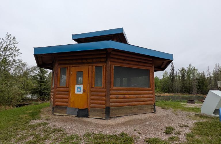 Little buffalo river crossing-picnic shelter