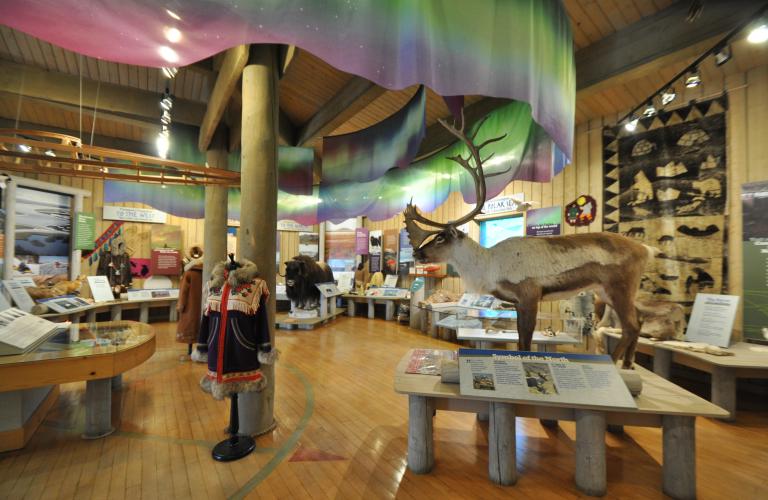 Western Arctic Visitor Center in Inuvik