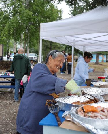 Parks Day - McKinnon Territorial Park fish fry